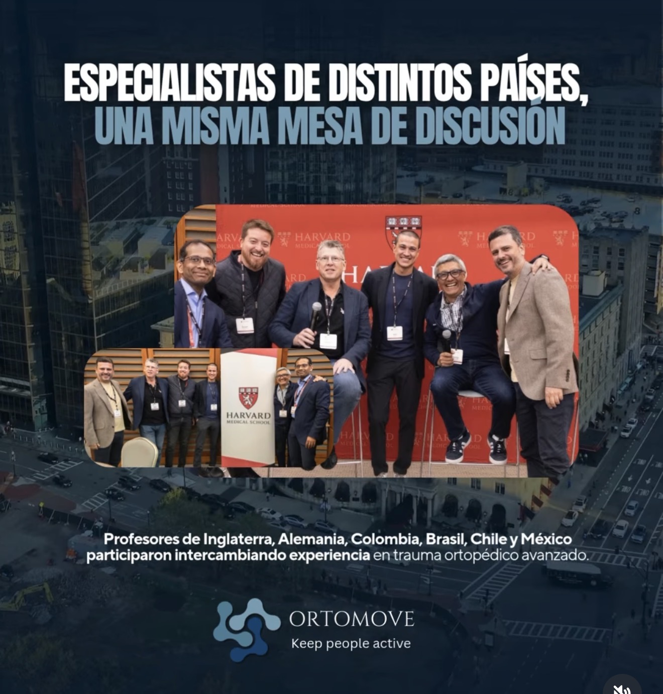 Panel de profesores internacionales del Masters Course en Boston
